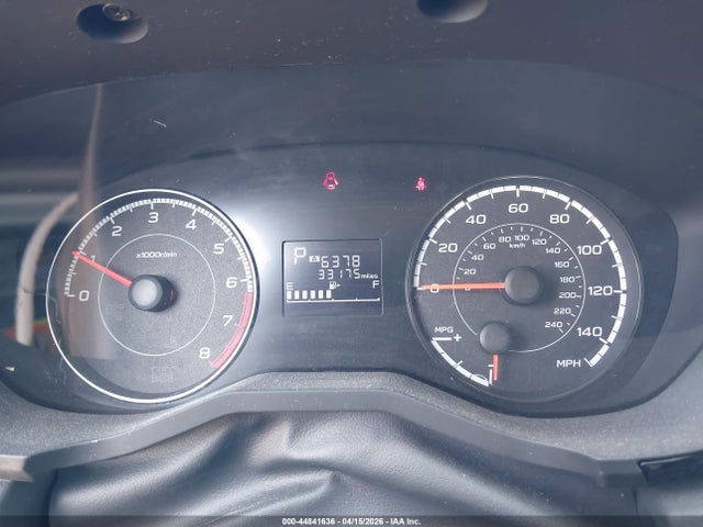 44841636 :رقم المزاد ، 4S3GKAA60K3625744 vin ، 2019 Subaru Impreza 2.0i مزاد بيع