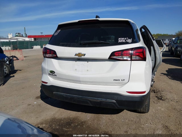 2022 Chevrolet Equinox Awd Lt მანქანა იყიდება აუქციონზე, vin: 3GNAXUEV2NL297589, აუქციონის ნომერი: 44841719