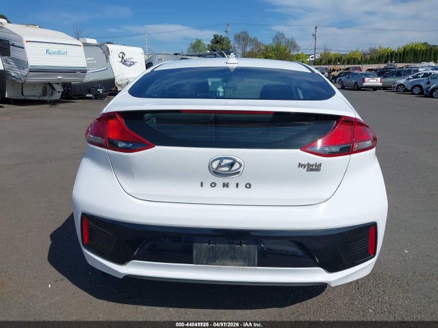 KMHC65LC5JU099855 Hyundai Ioniq Hybrid Blue