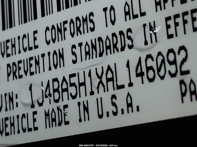 2010 JEEP WRANGLER UNLIMITED 1J4BA5H1XAL146092 Photo 8