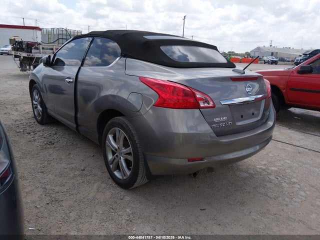 2012 Nissan Murano Crosscabriolet მანქანა იყიდება აუქციონზე, vin: JN8AZ1FY3CW100225, აუქციონის ნომერი: 44841787
