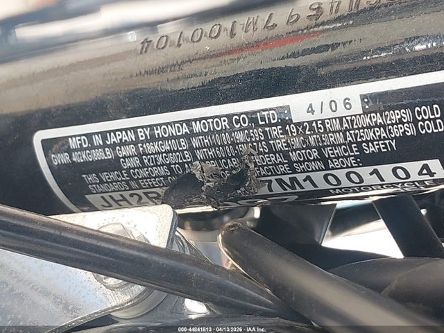 2007 HONDA VT750 JH2RC44597M100104 Photo 9