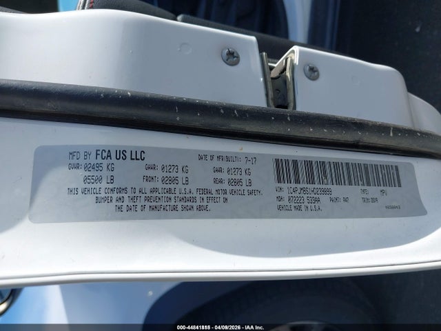 2017 JEEP CHEROKEE 1C4PJMBS1HD239899 Photo 8