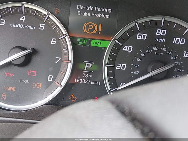 44841847 :رقم المزاد ، 19UUB3F50GA002496 vin ، 2016 Acura Tlx V6 Tech مزاد بيع