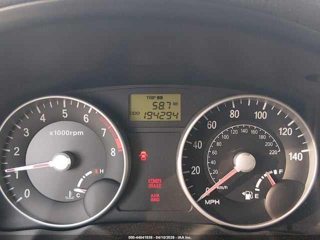 Aukcja sprzedaży 2007 Hyundai Accent Gls, vin: KMHCN46C37U121255, numer aukcji: 44841936