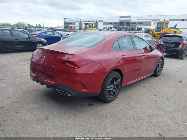 Aukcja sprzedaży 2023 Mercedes-benz Cla 250 Coupe 4matic, vin: W1K5J4HBXPN416138, numer aukcji: 44841939