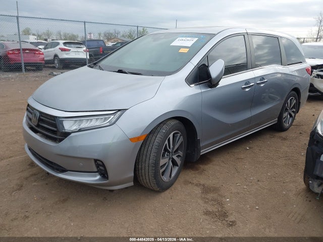 44842025 :رقم المزاد ، 5FNRL6H85MB035314 vin ، 2021 Honda Odyssey Touring مزاد بيع