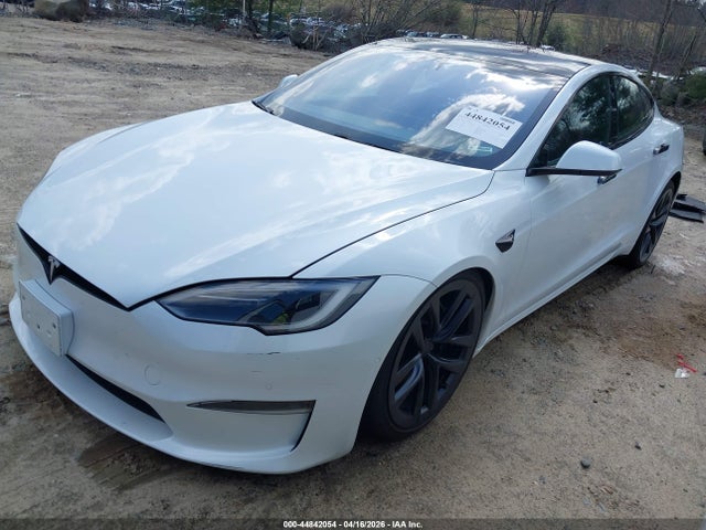 44842054 :رقم المزاد ، 5YJSA1E53NF478129 vin ، 2022 Tesla Model S Dual Motor All-wheel Drive مزاد بيع