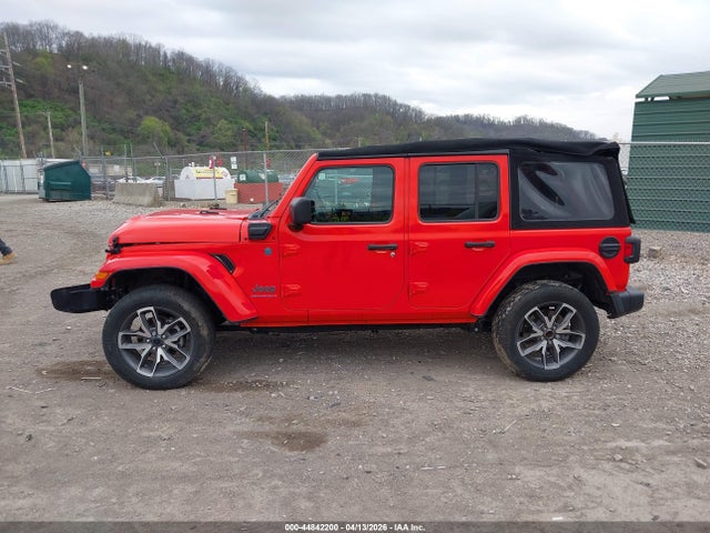 44842200 :رقم المزاد ، 1C4RJXN65RW190186 vin ، 2024 Jeep Wrangler 4xe Sport S 4xe مزاد بيع