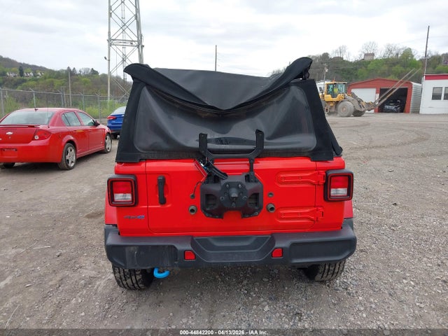 44842200 :رقم المزاد ، 1C4RJXN65RW190186 vin ، 2024 Jeep Wrangler 4xe Sport S 4xe مزاد بيع