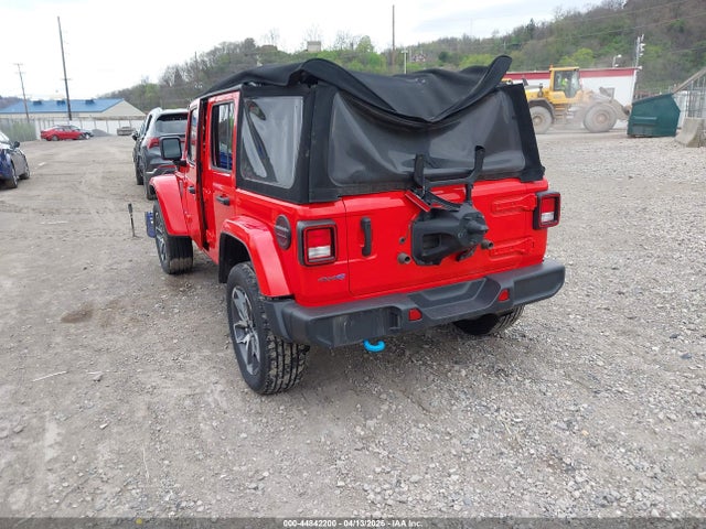 44842200 :رقم المزاد ، 1C4RJXN65RW190186 vin ، 2024 Jeep Wrangler 4xe Sport S 4xe مزاد بيع