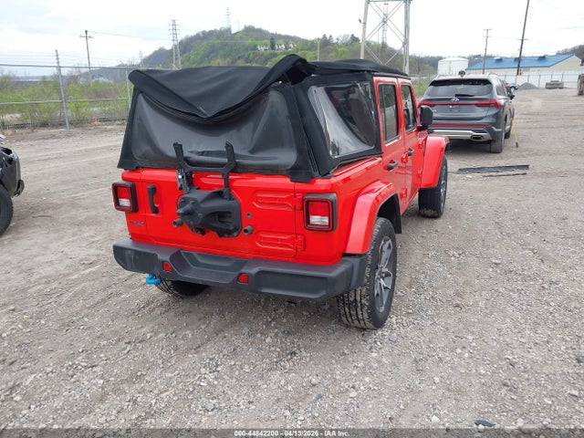 44842200 :رقم المزاد ، 1C4RJXN65RW190186 vin ، 2024 Jeep Wrangler 4xe Sport S 4xe مزاد بيع