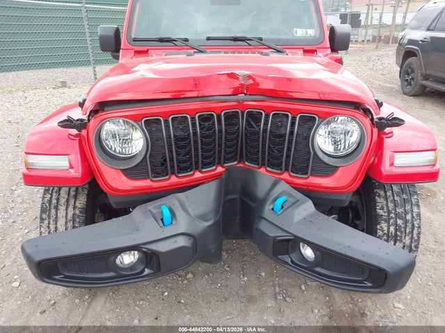 44842200 :رقم المزاد ، 1C4RJXN65RW190186 vin ، 2024 Jeep Wrangler 4xe Sport S 4xe مزاد بيع