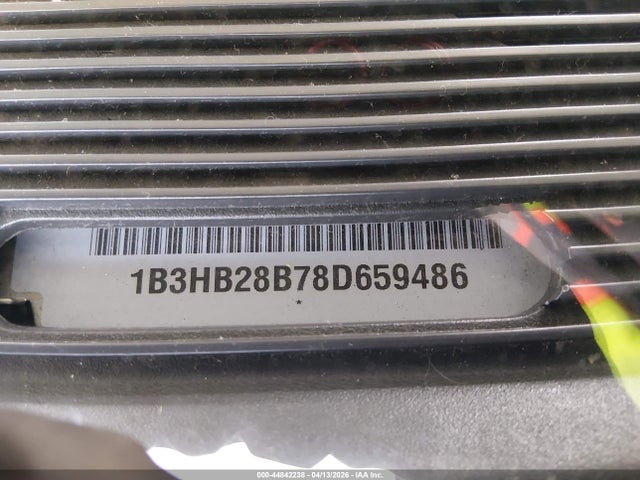 44842238 :رقم المزاد ، 1B3HB28B78D659486 vin ، 2008 Dodge Caliber Se مزاد بيع