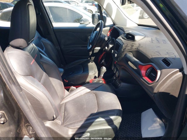 Aukcja sprzedaży 2016 Jeep Renegade Trailhawk, vin: ZACCJBCT9GPD79080, numer aukcji: 44842301