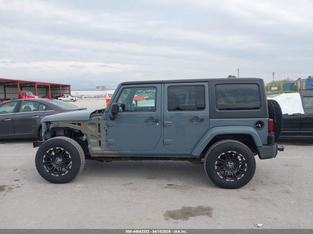 2014 Jeep Wrangler Unlimited Sahara მანქანა იყიდება აუქციონზე, vin: 1C4BJWEG8EL213847, აუქციონის ნომერი: 44842352