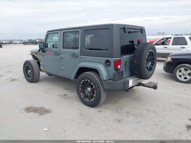 2014 Jeep Wrangler Unlimited Sahara მანქანა იყიდება აუქციონზე, vin: 1C4BJWEG8EL213847, აუქციონის ნომერი: 44842352