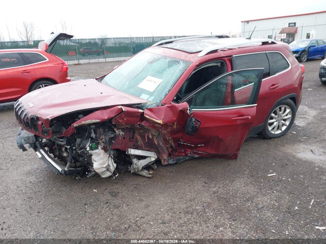 44842367 :رقم المزاد ، 1C4PJMDS3FW534145 vin ، 2015 Jeep Cherokee Limited مزاد بيع