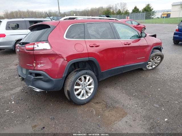 44842367 :رقم المزاد ، 1C4PJMDS3FW534145 vin ، 2015 Jeep Cherokee Limited مزاد بيع