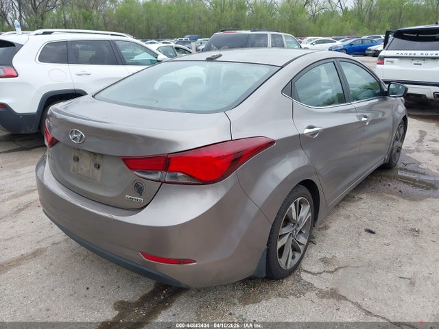Aukcja sprzedaży 2016 Hyundai Elantra Limited, vin: 5NPDH4AE5GH712660, numer aukcji: 44842404