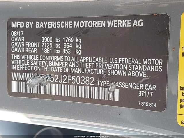 2018 MINI HARDTOP WMWXU3C52J2F50382 Photo 8