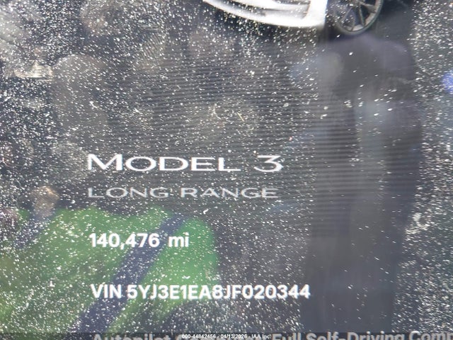 Aukcja sprzedaży 2018 Tesla Model 3 Long Range/mid Range, vin: 5YJ3E1EA8JF020344, numer aukcji: 44842456
