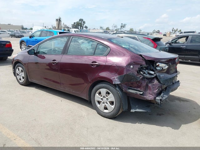 3KPFK4A7XJE254783 KIA FORTE LX