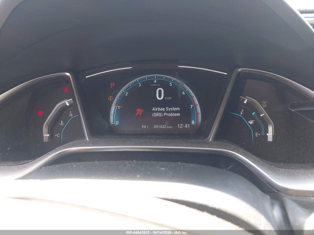 44842533 :رقم المزاد ، 19XFC1F37ME007596 vin ، 2021 Honda Civic Ex مزاد بيع