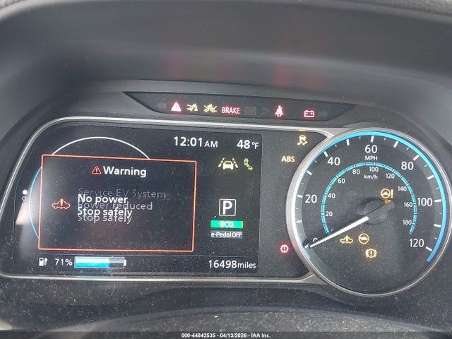 1N4AZ1CV2MC550186 Nissan Leaf Sv 40 Kwh