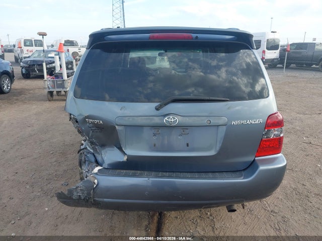 2005 Toyota Highlander მანქანა იყიდება აუქციონზე, vin: JTEDD21A950121654, აუქციონის ნომერი: 44842568