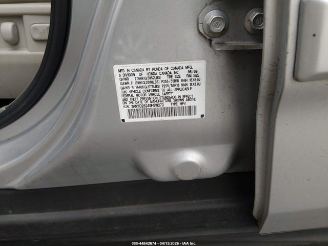 Продажа на аукционе авто 2009 Acura Mdx, vin: 2HNYD28249H519273, номер лота: 44842674