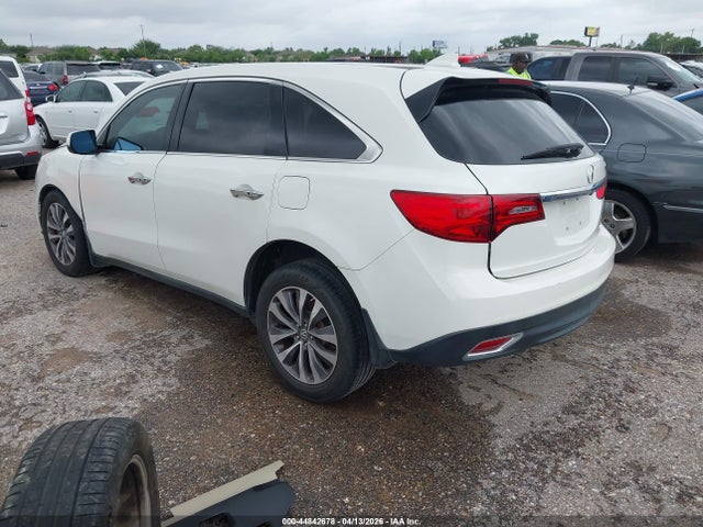 2016 ACURA MDX 5FRYD4H40GB024265 Photo 2