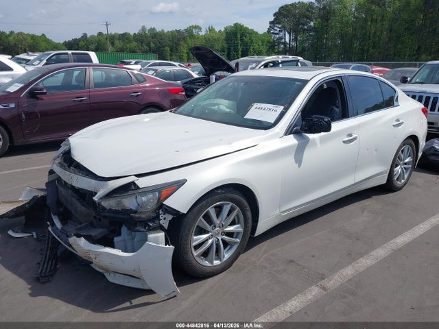 2014 Infiniti Q50 Premium მანქანა იყიდება აუქციონზე, vin: JN1BV7AP7EM688483, აუქციონის ნომერი: 44842816
