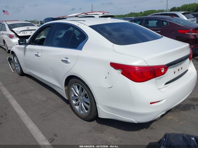 2014 Infiniti Q50 Premium მანქანა იყიდება აუქციონზე, vin: JN1BV7AP7EM688483, აუქციონის ნომერი: 44842816