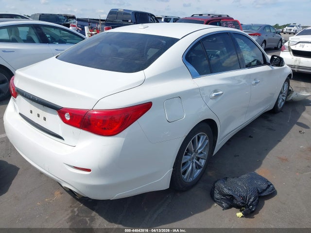 2014 Infiniti Q50 Premium მანქანა იყიდება აუქციონზე, vin: JN1BV7AP7EM688483, აუქციონის ნომერი: 44842816
