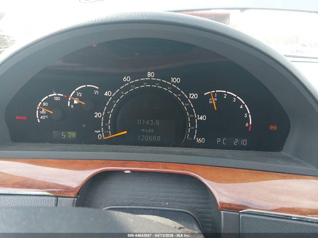 Aukcja sprzedaży 2005 Mercedes-benz S 430 4matic, vin: WDBNG83J55A459836, numer aukcji: 44842887