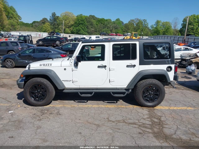 Aukcja sprzedaży 2017 Jeep Wrangler Unlimited Willy Wheeler 4x4, vin: 1C4BJWDG5HL642319, numer aukcji: 44842931