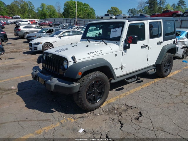 Aukcja sprzedaży 2017 Jeep Wrangler Unlimited Willy Wheeler 4x4, vin: 1C4BJWDG5HL642319, numer aukcji: 44842931