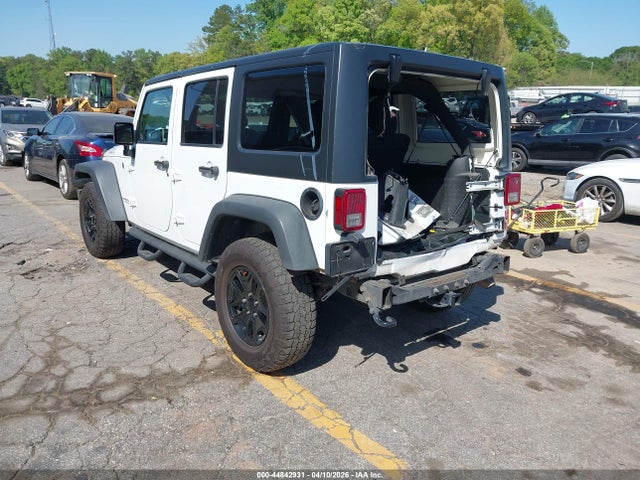 Aukcja sprzedaży 2017 Jeep Wrangler Unlimited Willy Wheeler 4x4, vin: 1C4BJWDG5HL642319, numer aukcji: 44842931