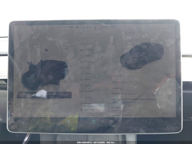 2024 Tesla Model Y Long Range Single Motor Rear-wheel Drive/rwd მანქანა იყიდება აუქციონზე, vin: 7SAYGDEDXRF087957, აუქციონის ნომერი: 44842973