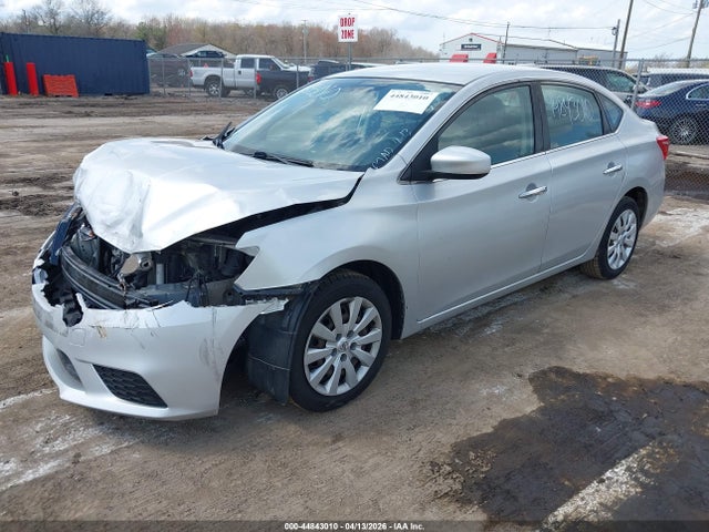 44843010 :رقم المزاد ، 3N1AB7AP7KY327350 vin ، 2019 Nissan Sentra S مزاد بيع