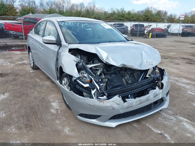 44843010 :رقم المزاد ، 3N1AB7AP7KY327350 vin ، 2019 Nissan Sentra S مزاد بيع