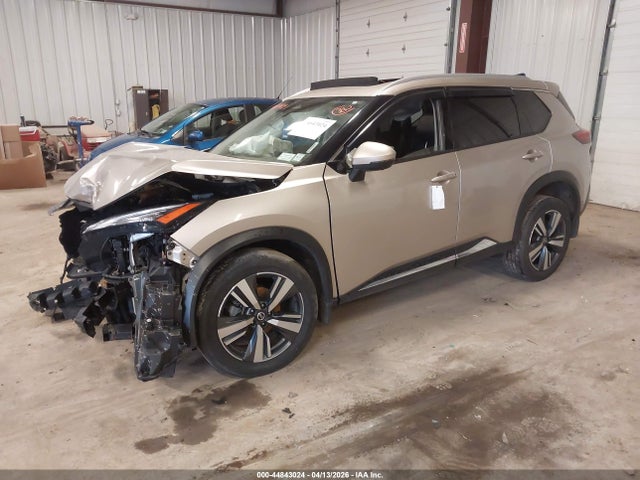 2021 Nissan Rogue Sl Intelligent Awd მანქანა იყიდება აუქციონზე, vin: JN8AT3CB8MW232492, აუქციონის ნომერი: 44843024