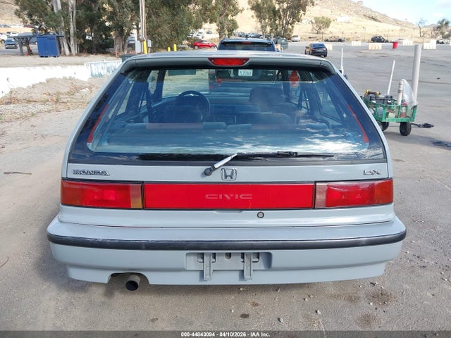 44843094 :رقم المزاد ، 2HGED6451MH585449 vin ، 1991 Honda Civic Dx مزاد بيع