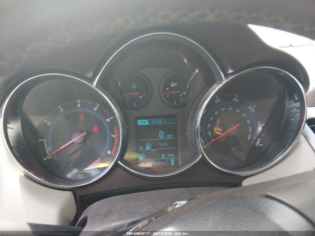 Продаж на аукціоні авто 2013 Chevrolet Cruze 2lt Auto, vin: 1G1PE5SB3D7126144, номер лоту: 44843117