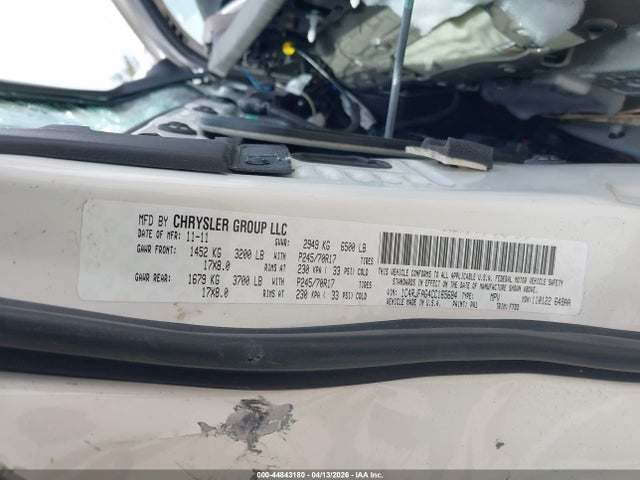 Продаж на аукціоні авто 2012 Jeep Grand Cherokee Laredo, vin: 1C4RJFAG4CC165684, номер лоту: 44843180