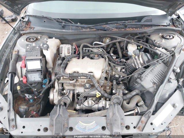 2004 Chevrolet Monte Carlo Ls მანქანა იყიდება აუქციონზე, vin: 2G1WW12E249183817, აუქციონის ნომერი: 44843181