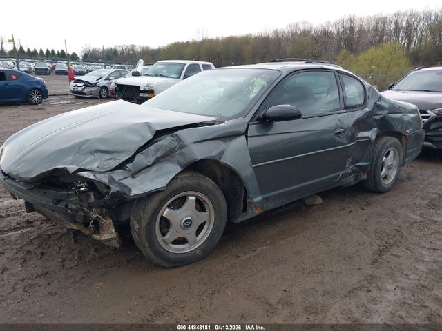 2004 Chevrolet Monte Carlo Ls მანქანა იყიდება აუქციონზე, vin: 2G1WW12E249183817, აუქციონის ნომერი: 44843181