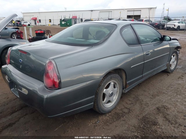 2004 Chevrolet Monte Carlo Ls მანქანა იყიდება აუქციონზე, vin: 2G1WW12E249183817, აუქციონის ნომერი: 44843181