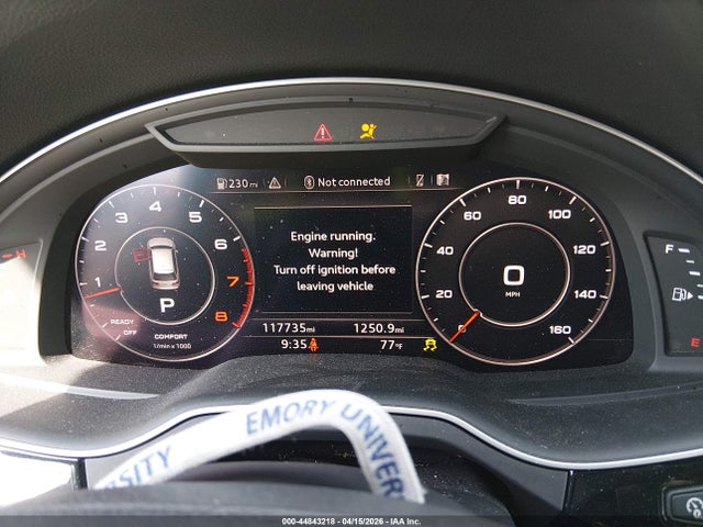 Продажа на аукционе авто 2017 Audi Q7 3.0t Premium, vin: WA1LAAF70HD057298, номер лота: 44843218